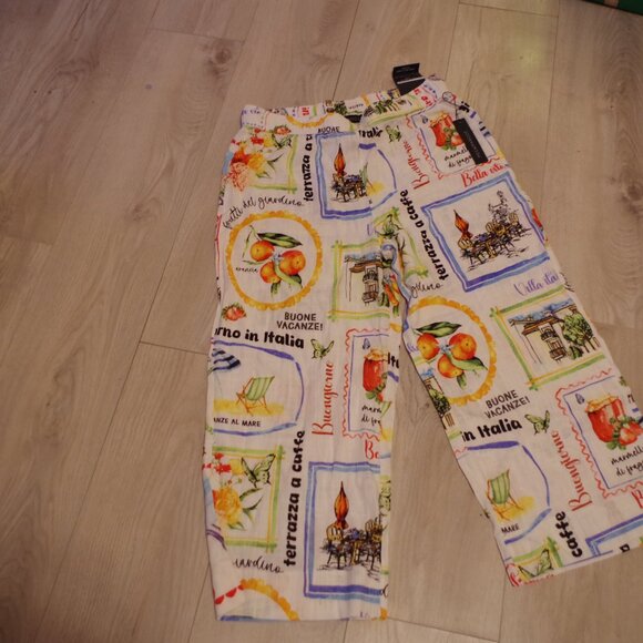 New Meg &Margot Wide Leg Linen Blend - Picture 1 of 4